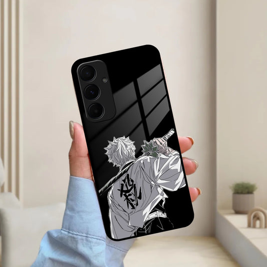 Storm Slayer Glass Case Cover For Samsung