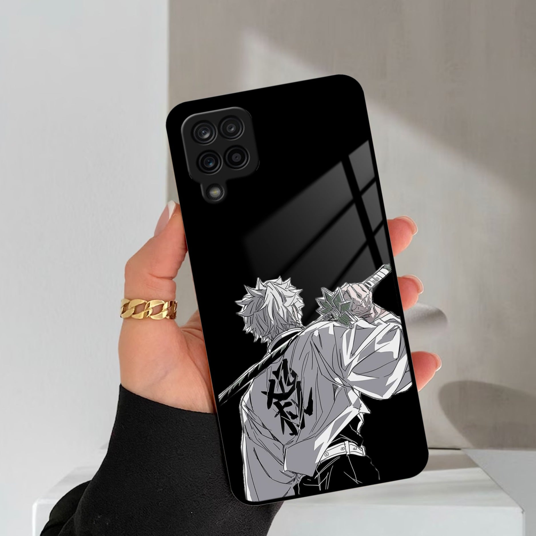 Storm Slayer Glass Case Cover For Samsung Galaxy M42 5G