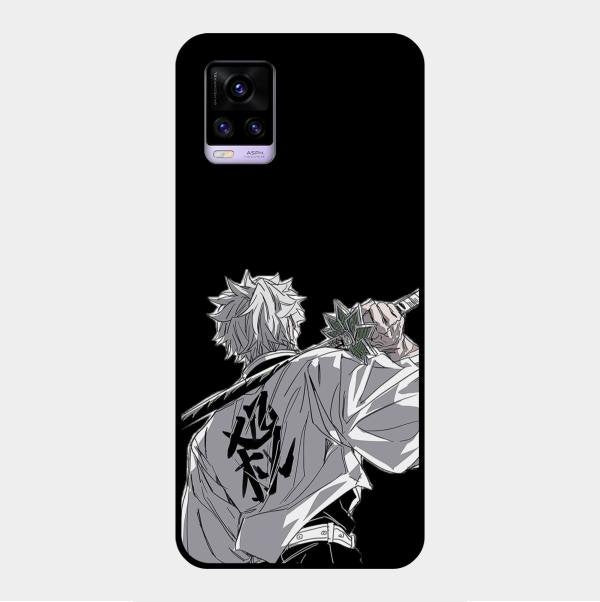 Storm Slayer Glass Case Cover For Vivo V20