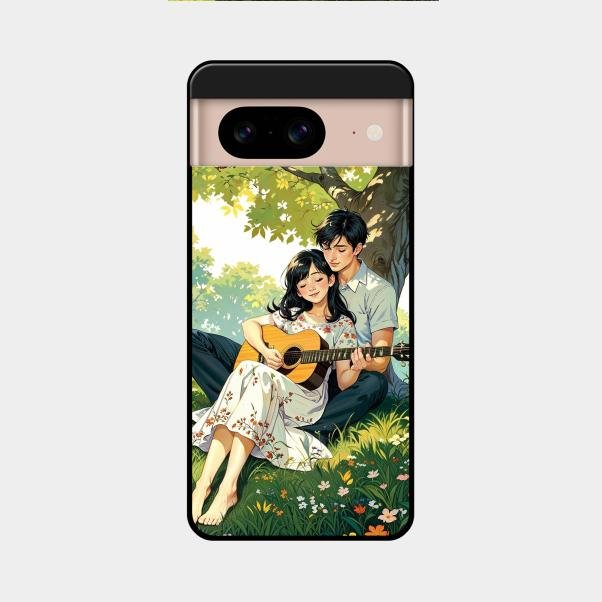 Strings of Love Glass Case Cover For Google Pixel 8 5G