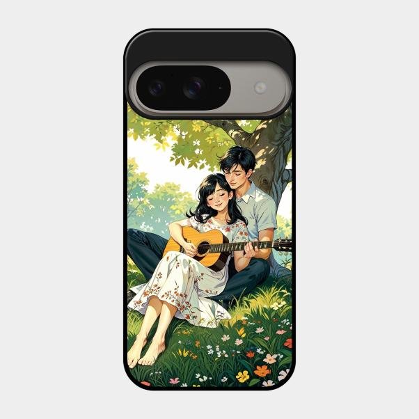 Strings of Love Glass Case Cover For Google Pixel 9 5G