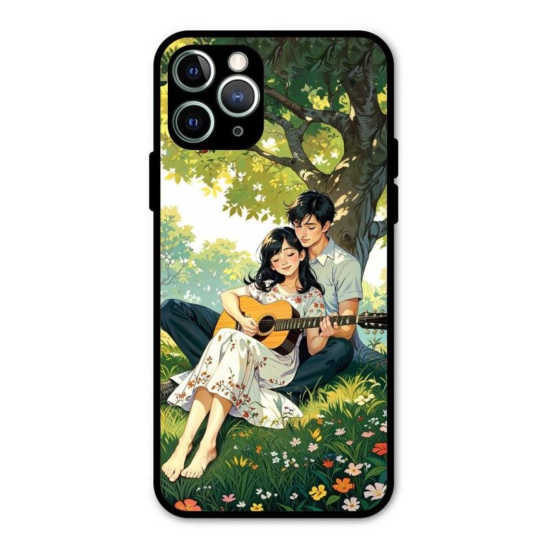 Strings of Love Glass Case Cover For iPhone 11 Pro Max