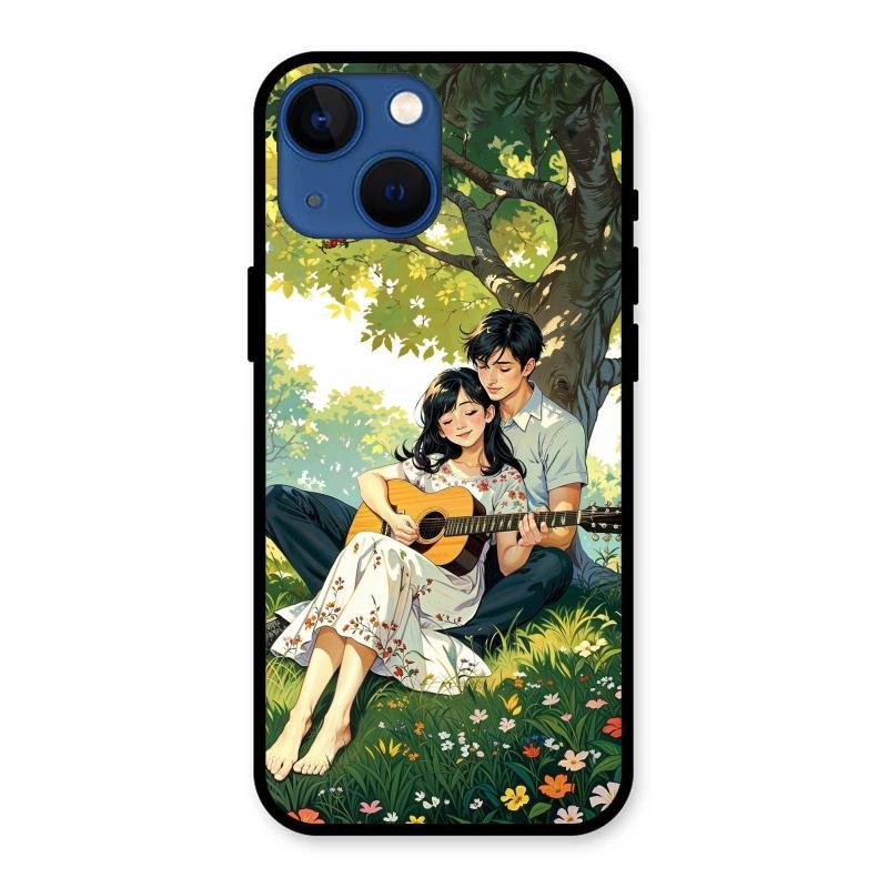 Strings of Love Glass Case Cover For iPhone 13 mini