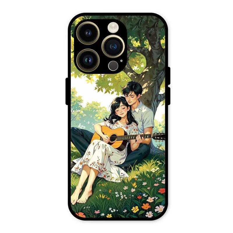 Strings of Love Glass Case Cover For iPhone 14 Pro