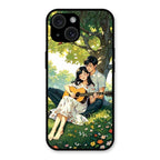 Strings of Love Glass Case Cover For iPhone 15