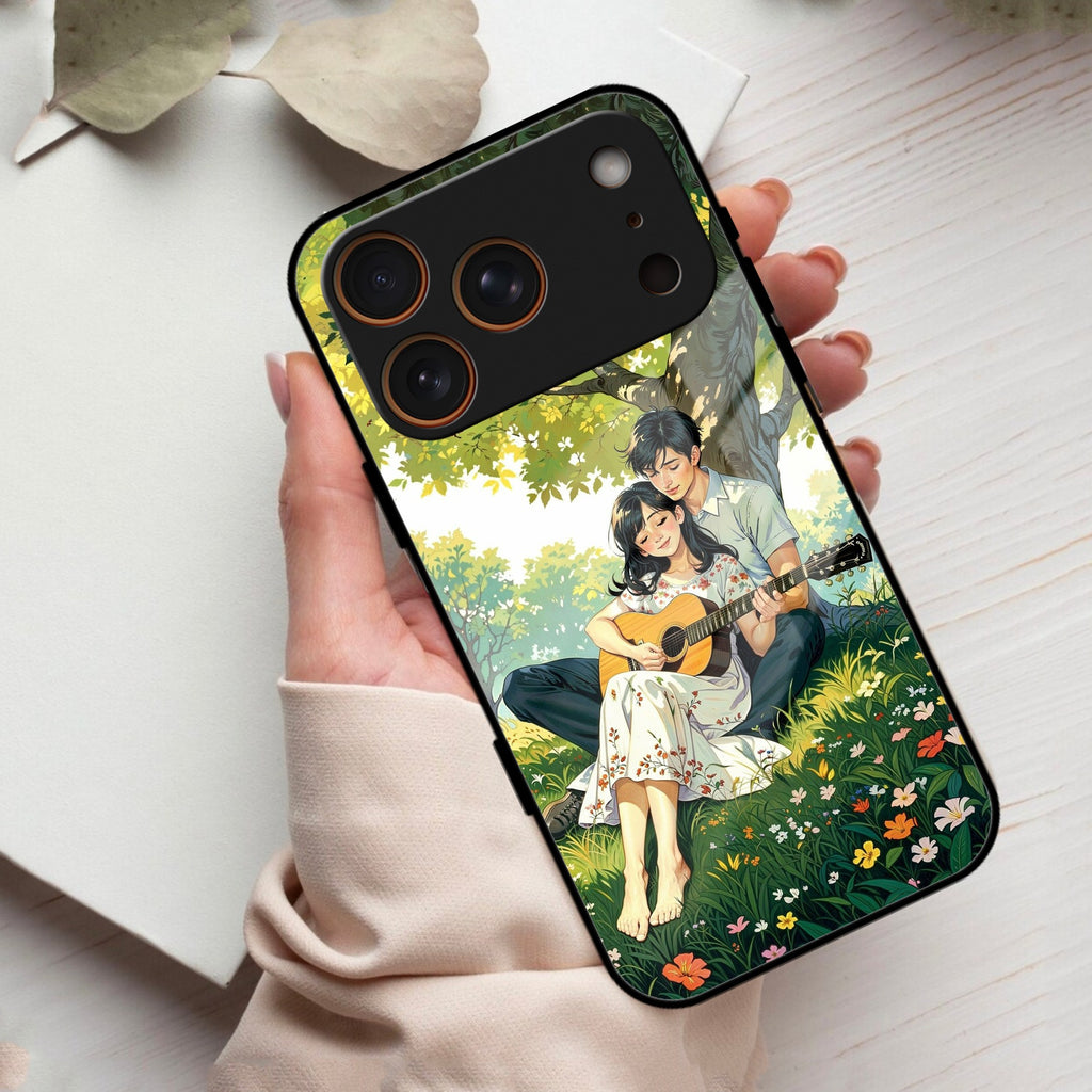 Strings of Love Glass Case Cover For iPhone 17 Pro