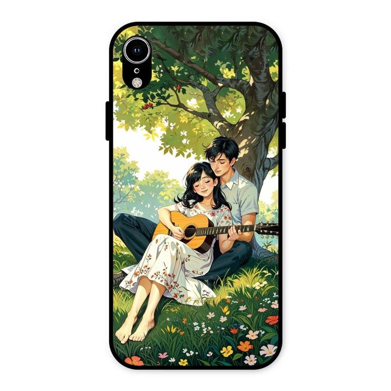 Strings of Love Glass Case Cover For iPhone XR