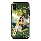 Strings of Love Glass Case Cover For iPhone XS