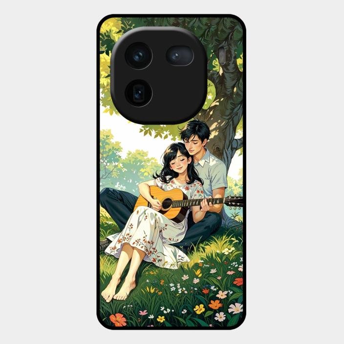 Strings of Love Glass Case Cover For Iqoo 12 5G