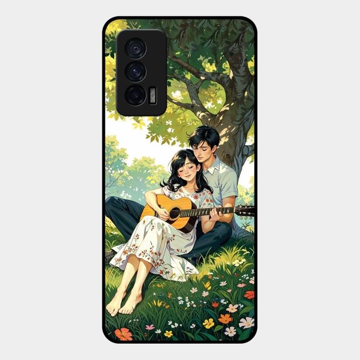 Strings of Love Glass Case Cover For Iqoo 7 5G