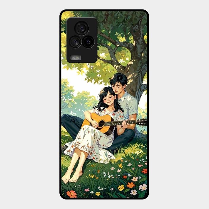 Strings of Love Glass Case Cover For Iqoo 7 Legend 5G