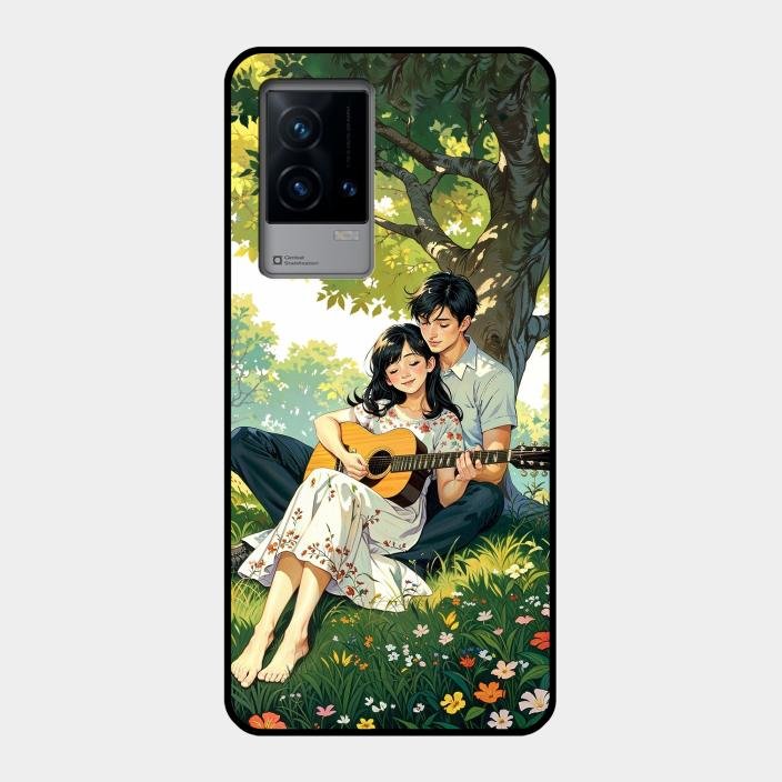 Strings of Love Glass Case Cover For Iqoo 9 5G