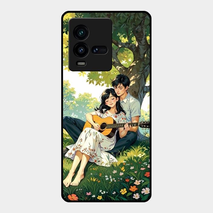 Strings of Love Glass Case Cover For Iqoo 9T 5G