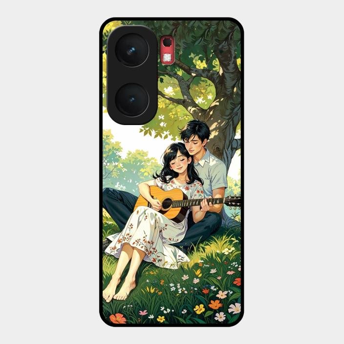 Strings of Love Glass Case Cover For Iqoo Neo 9 Pro 5G