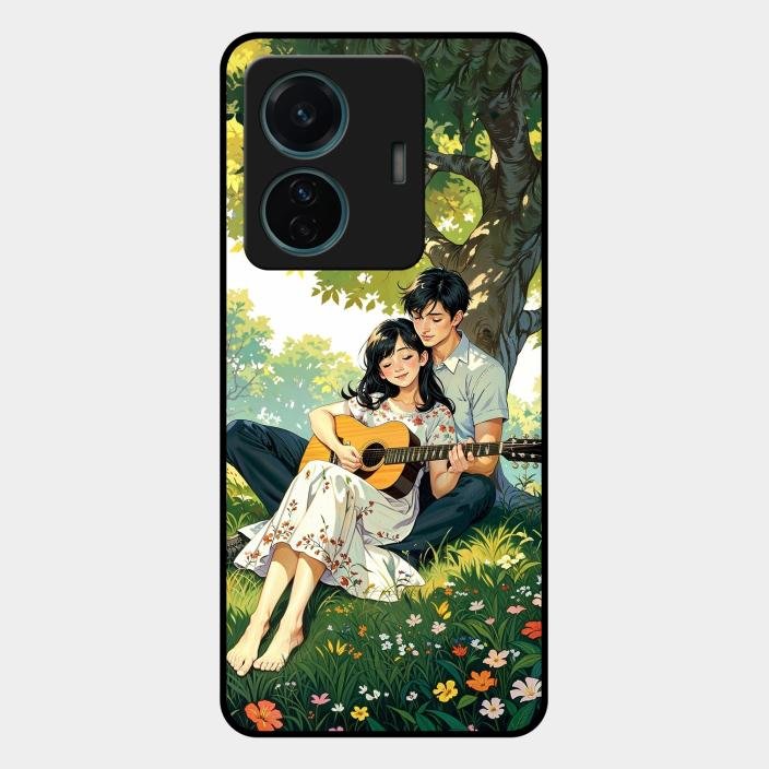 Strings of Love Glass Case Cover For Iqoo Z6 Pro 5G