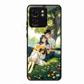 Strings of Love Glass Case Cover For Motorola Edge 40