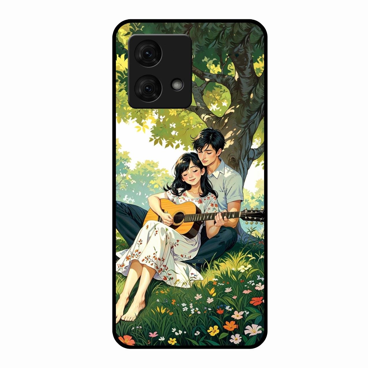 Strings of Love Glass Case Cover For Motorola g84 5G