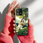 Strings of Love Glass Case Cover For Motorola - ShopOnCliQ