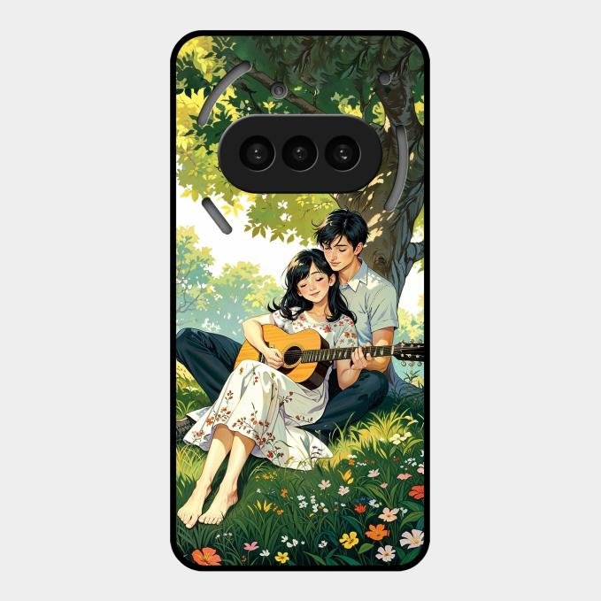 Strings of Love Glass Case Cover For Nothing Phone 3A 5G