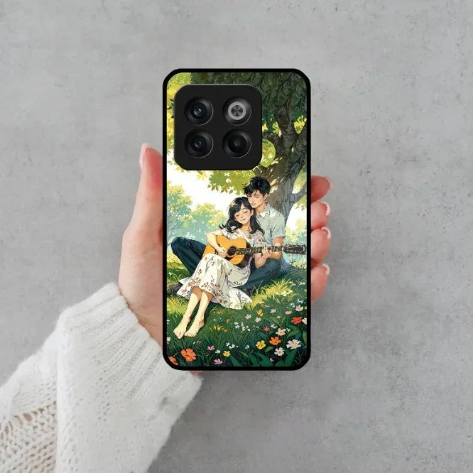 Strings of Love Glass Case Cover For OnePlus - ShopOnCliQ