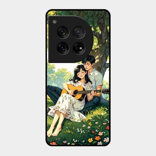Strings of Love Glass Case Cover For Oneplus 12 5G