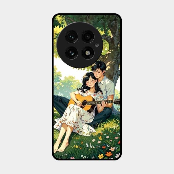 Strings of Love Glass Case Cover For Oneplus 13 5G