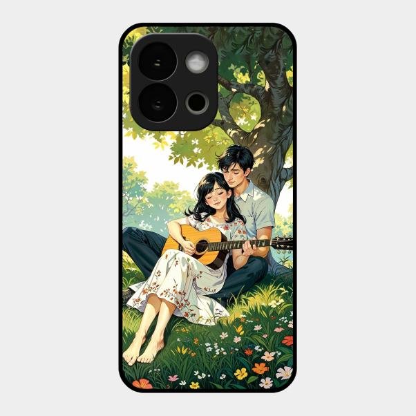 Strings of Love Glass Case Cover For Oneplus 13S 5G