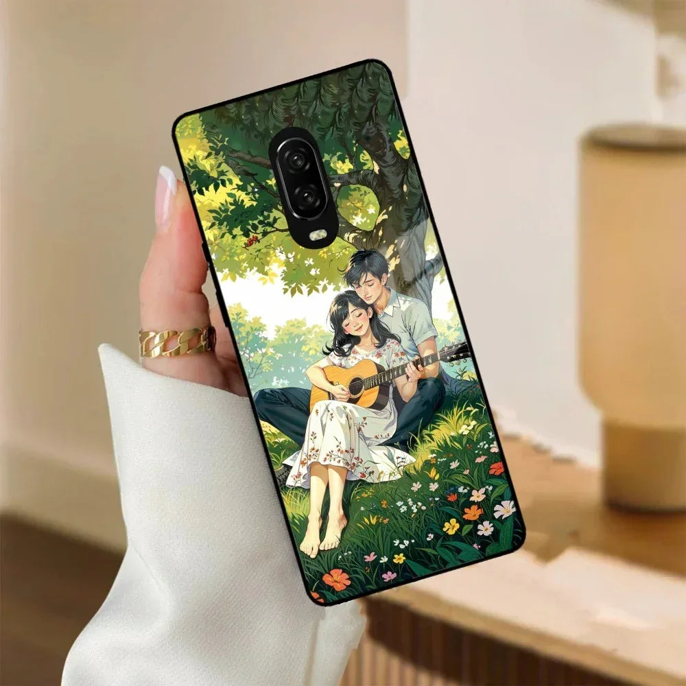 Strings of Love Glass Case Cover For OnePlus - ShopOnCliQ