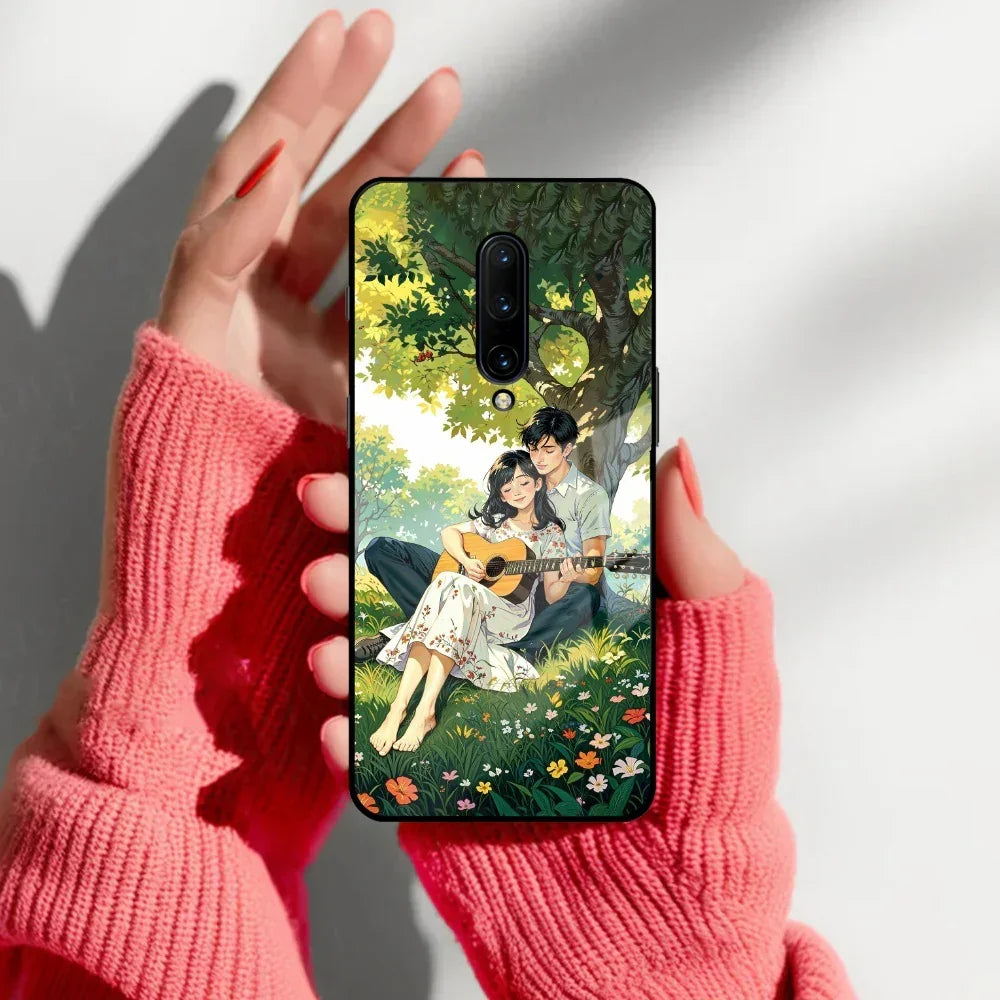 Strings of Love Glass Case Cover For OnePlus - ShopOnCliQ