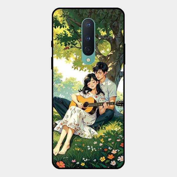Strings of Love Glass Case Cover For Oneplus 8