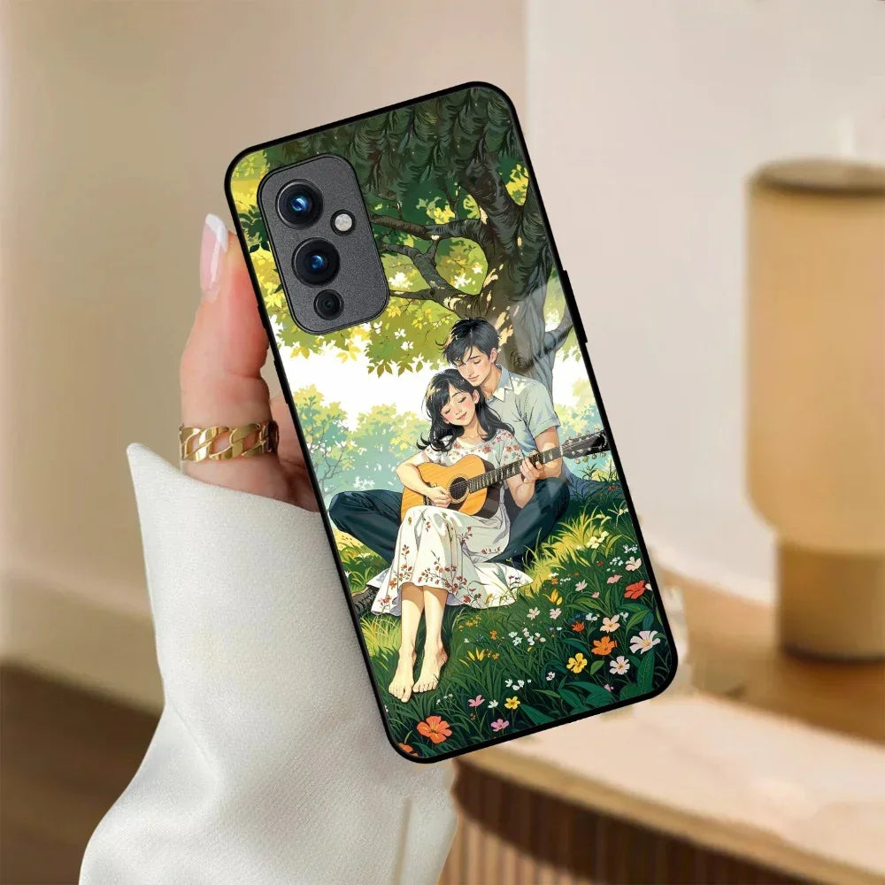 Strings of Love Glass Case Cover For OnePlus - ShopOnCliQ
