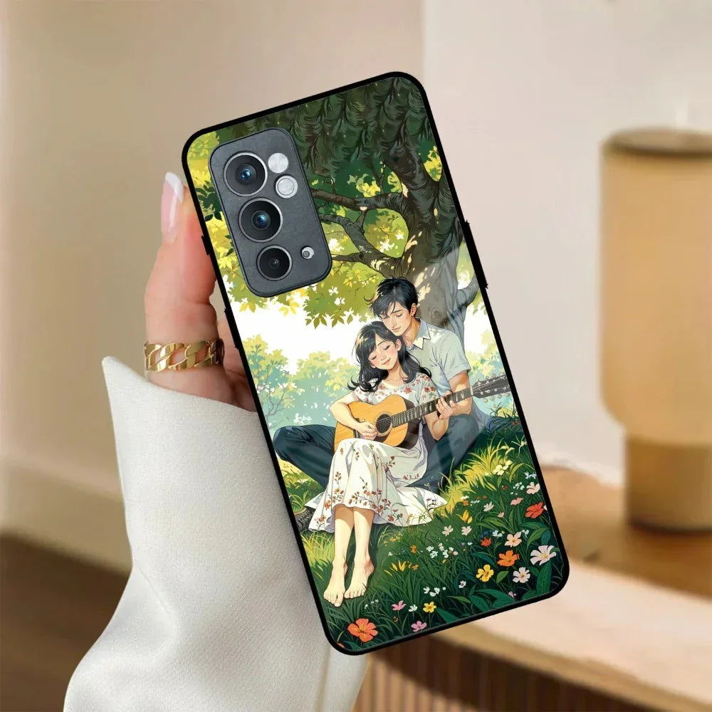 Strings of Love Glass Case Cover For OnePlus - ShopOnCliQ