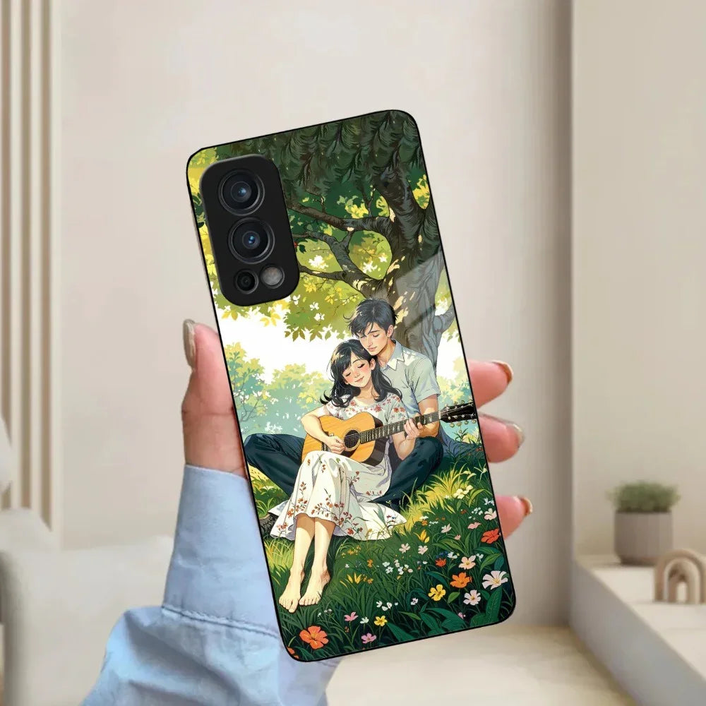 Strings of Love Glass Case Cover For OnePlus - ShopOnCliQ