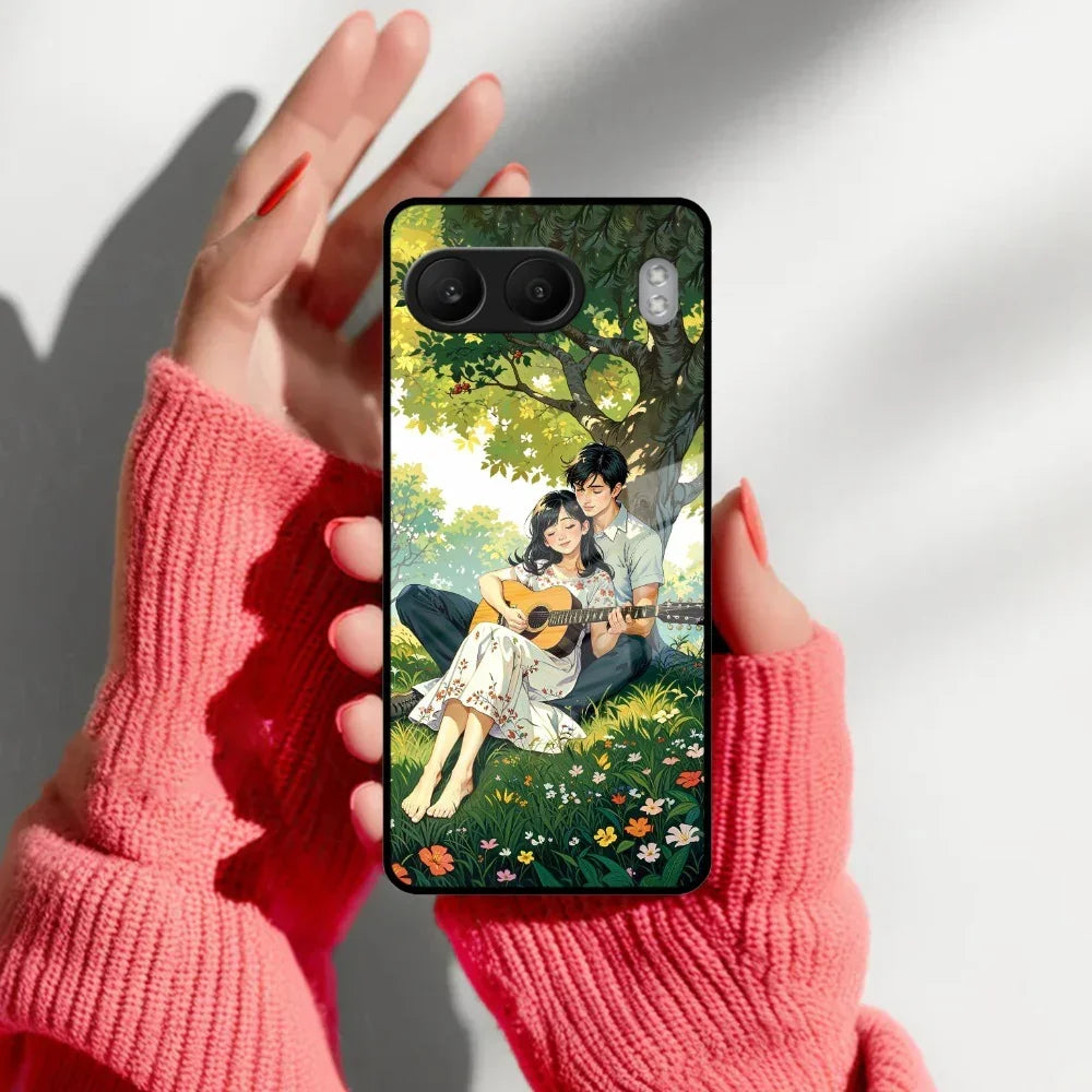 Strings of Love Glass Case Cover For OnePlus - ShopOnCliQ