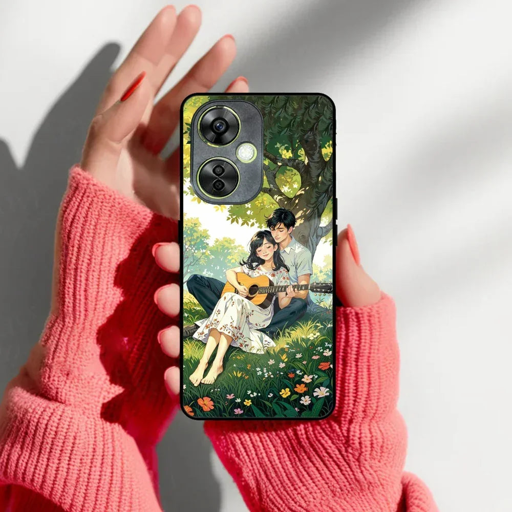 Strings of Love Glass Case Cover For OnePlus - ShopOnCliQ