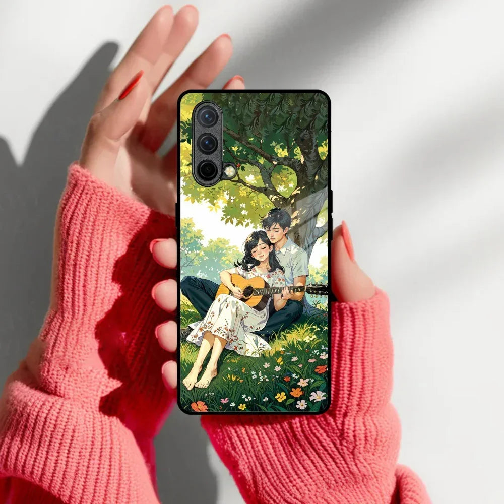 Strings of Love Glass Case Cover For OnePlus - ShopOnCliQ