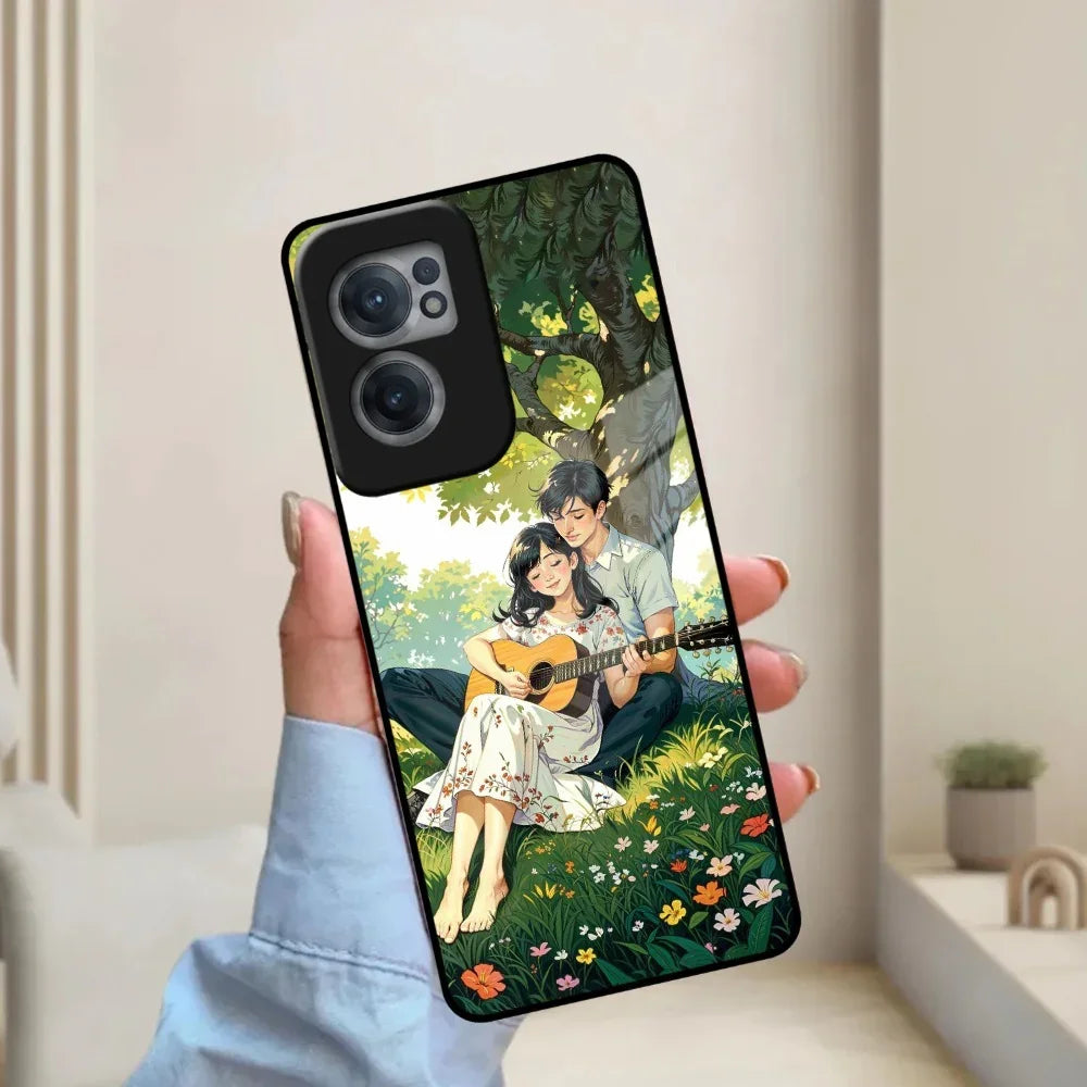 Strings of Love Glass Case Cover For OnePlus - ShopOnCliQ