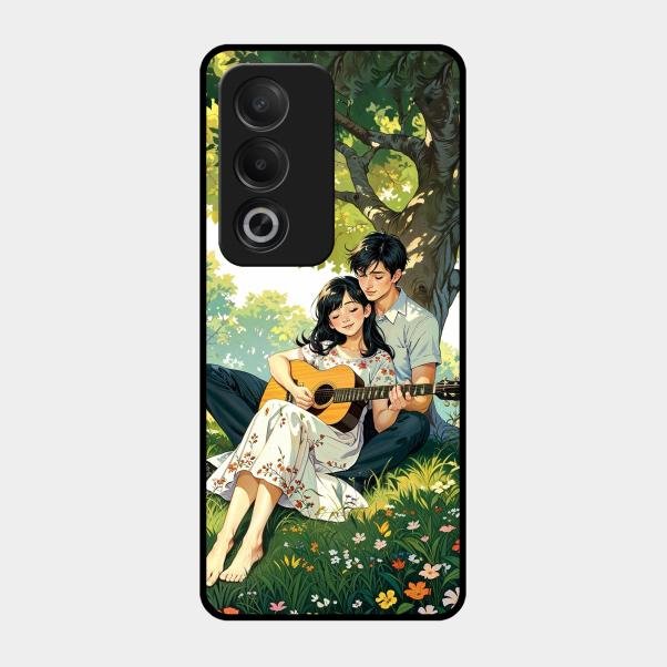 Strings of Love Glass Case Cover For Oppo A3 Pro 5G