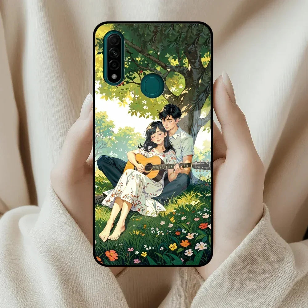 Strings of Love Glass Case Cover For Oppo - ShopOnCliQ