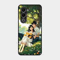 Strings of Love Glass Case Cover For Oppo A5 5G