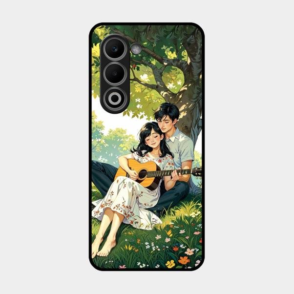 Strings of Love Glass Case Cover For Oppo A5 5G