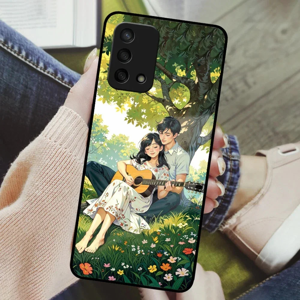 Strings of Love Glass Case Cover For Oppo - ShopOnCliQ