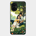 Strings of Love Glass Case Cover For Oppo F21S Pro 5G