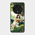 Strings of Love Glass Case Cover For Oppo F27 5G