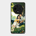 Strings of Love Glass Case Cover For Oppo F27 Pro Plus 5G