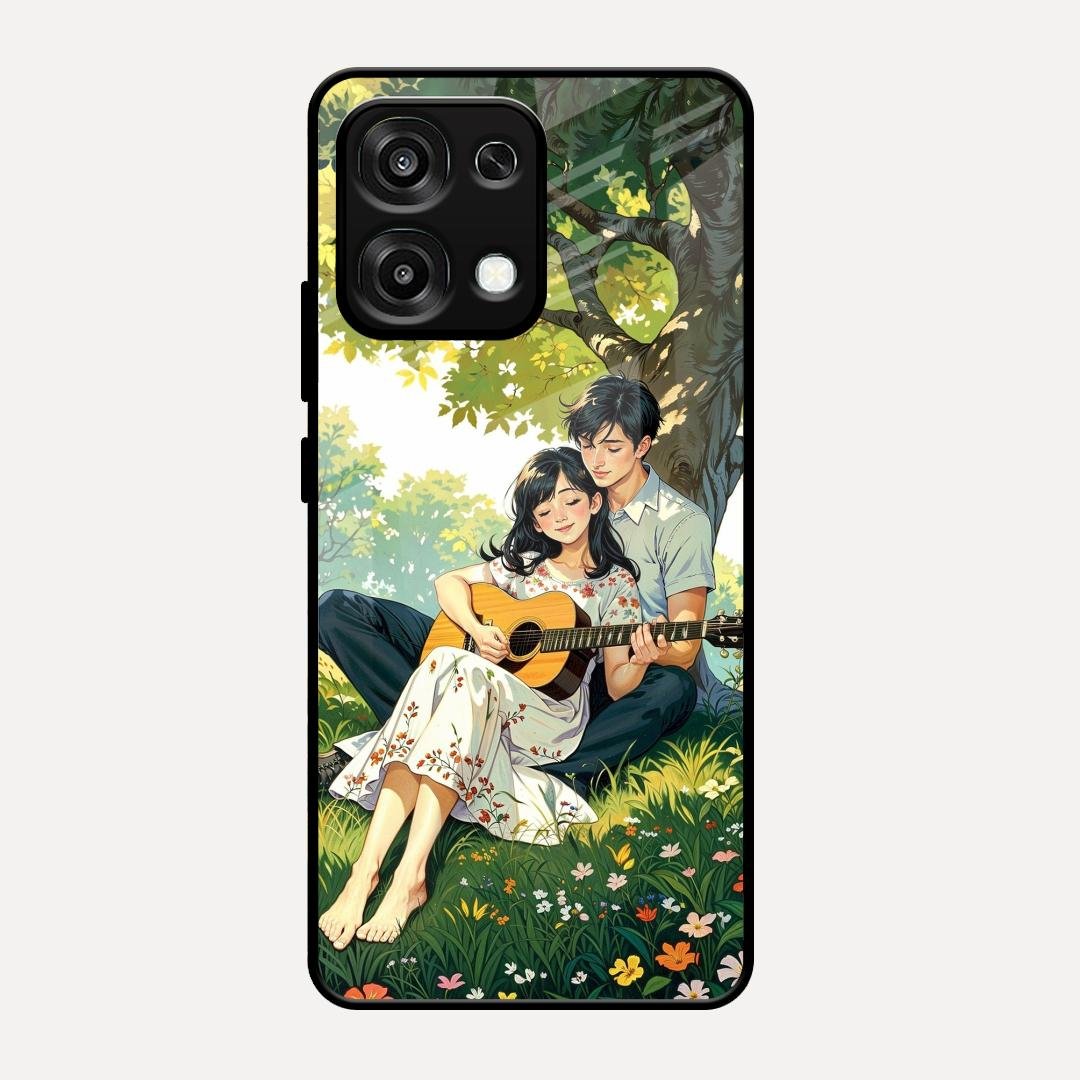 Strings of Love Glass Case Cover For Oppo F31 5G