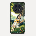 Strings of Love Glass Case Cover For Oppo F31 Pro Plus 5G