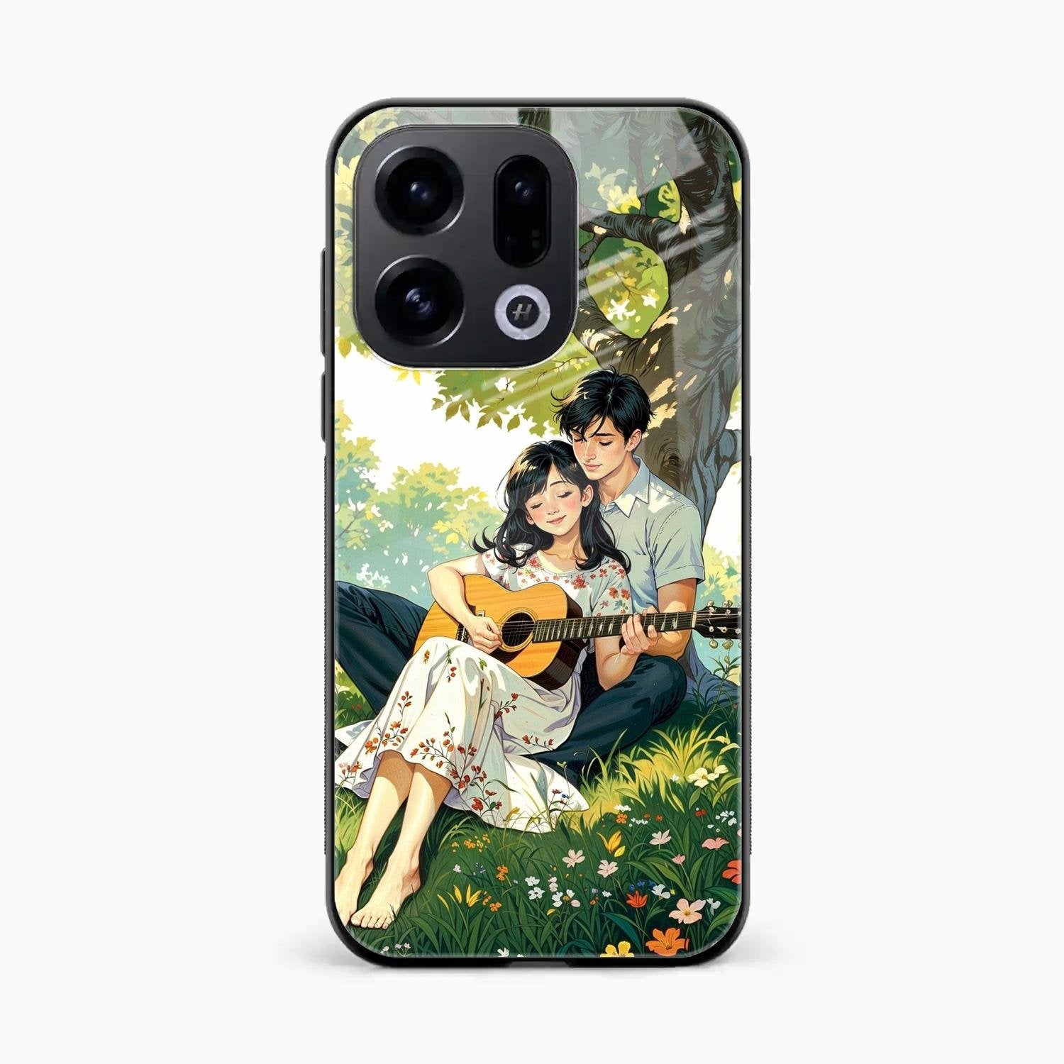 Strings of Love Glass Case Cover For Oppo Find X9 5G