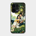 Strings of Love Glass Case Cover For Oppo Reno 13 5G