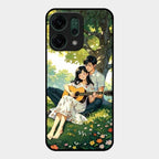 Strings of Love Glass Case Cover For Oppo Reno 14 5G